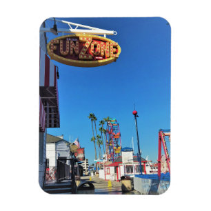 Balboa Roligt Zon, Newport Beach, Kalifornien Magnet