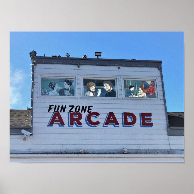 Balboa Roligt Zon, Newport Beach, Kalifornien Poster (Framsidan)