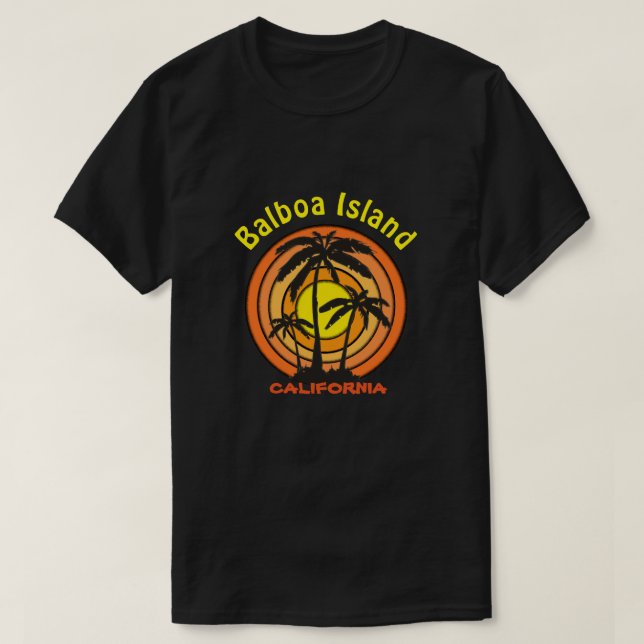 Balboaö, CA Tee (Design framsida)