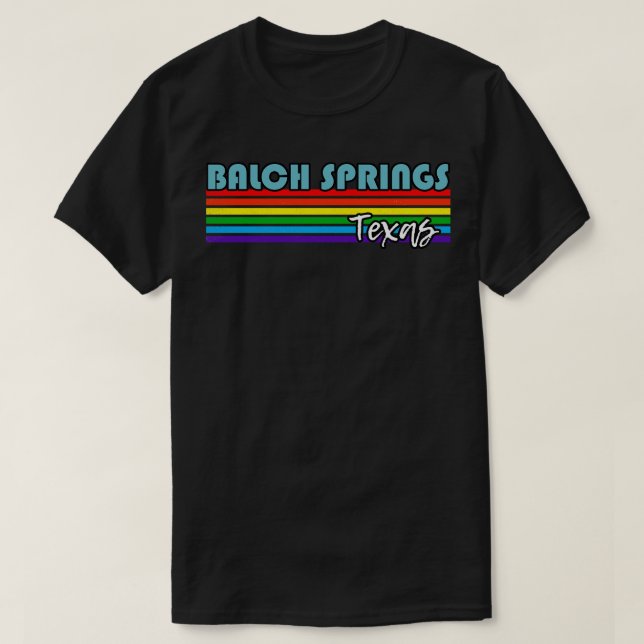 Balch Vår Texas Pride Balch Vår HBT- T Shirt (Design framsida)