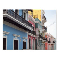 Balconies, gamle San Juan, Puerto Rico