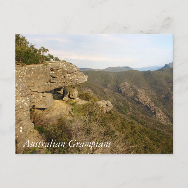 Balconies Grampians nationalpark, Australien Vykort (Framsida)