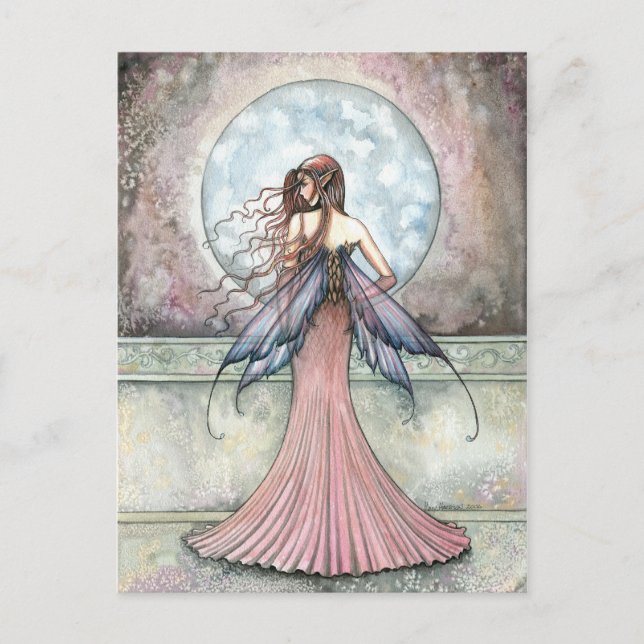 Balcony Fairy Postcard av Molly Harrison Vykort (Framsida)