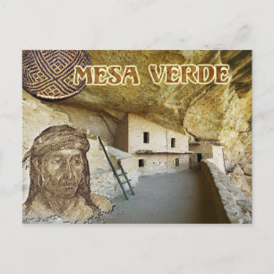 Balcony House, Mesa Verde National Park, CO Vykort