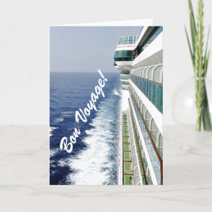 Balcony Row Bon Voyage Kort