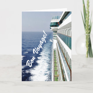 Balcony Row Bon Voyage Kort