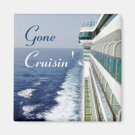 Balcony Row Borta Cruisin" Magnet