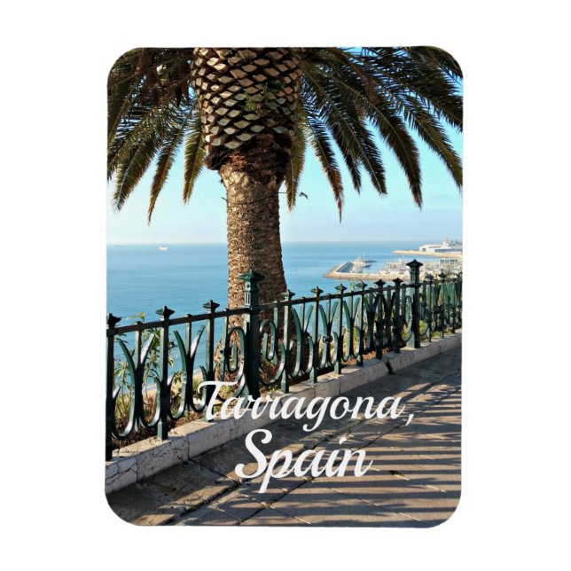 Balcony, Tarragona, Spanien Magnet (Vertikal)