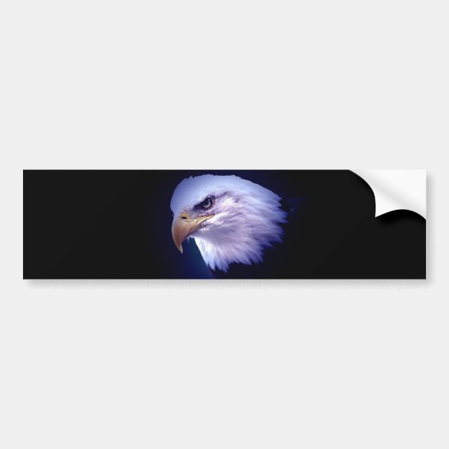 Bald American Eagle Bildekal (Framsidan)