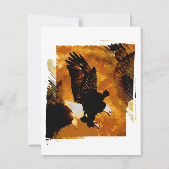 Bald American Eagle Landing (Framsida)