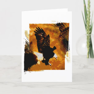 Bald American Eagle Landing Kort
