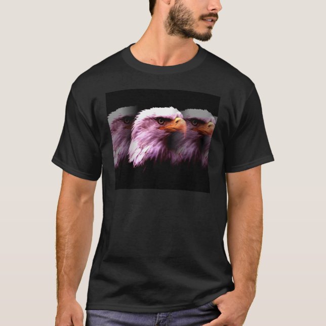 Bald American Eagle Tee Shirt (Framsida)