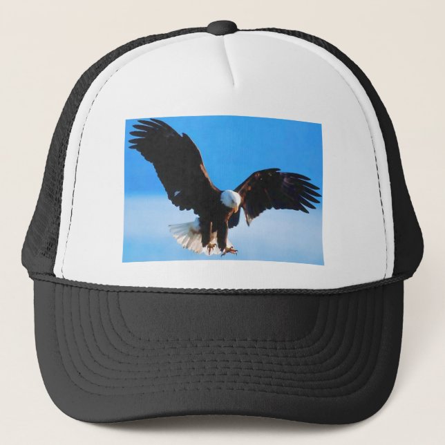 Bald American Eagle Truckerkeps (Framsida)