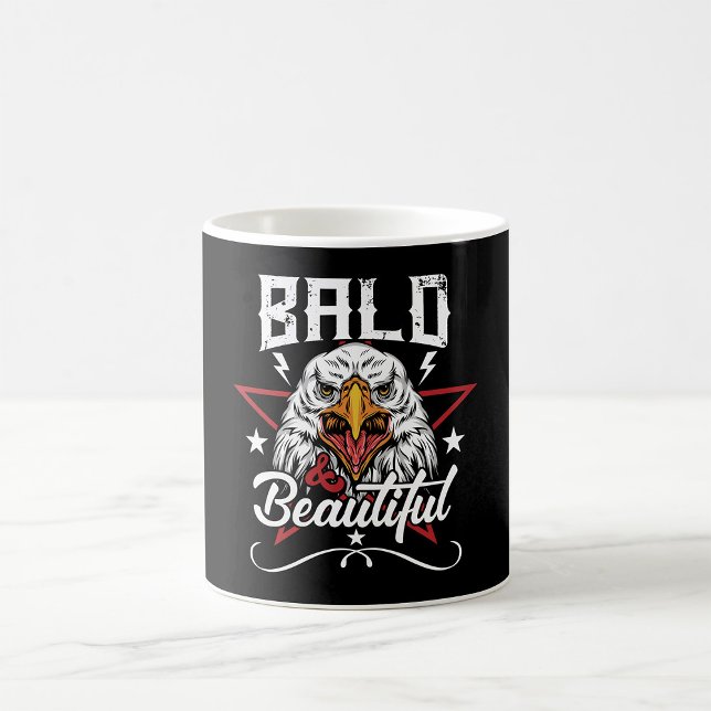 Bald And Beautiful Eagle Kaffemugg (Skapare uppladdad)