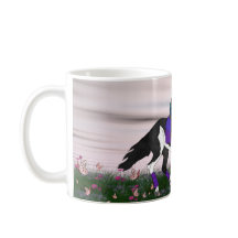 Bald Ansikte Paint Horse and Rider