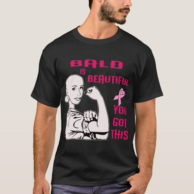 Bald är härlig dig fick denna © t shirt (Framsida)