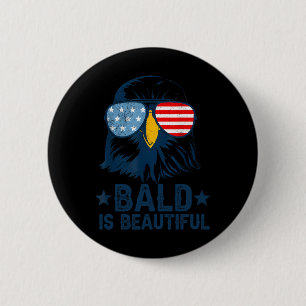 Bald är vackert 4 juli Independence day-balen Knapp