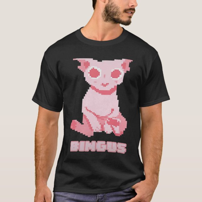Bald Bingus My Beloved Hairless Sphinx Cat T Shirt (Framsida)