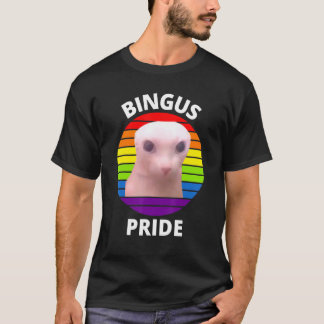 Bald Bingus-Pridet Mitt inneslutna hairless Sphinx T Shirt