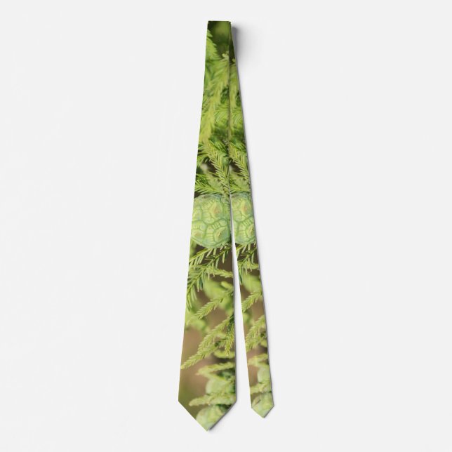 Bald Cypress Seed Cone Neck Tie Slips (Framsida)