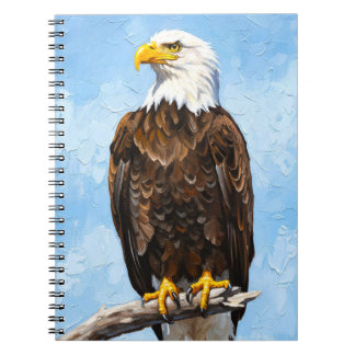 Bald Eagle Art Notebook |American Wildlife Journal Anteckningsbok