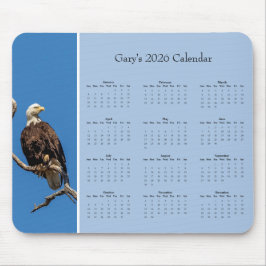 Bald Eagle: Customize full year 2026 calendar Musmatta
