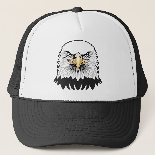 Bald eagle head keps (Framsida)