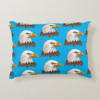 Bald eagle head prydnadskudde