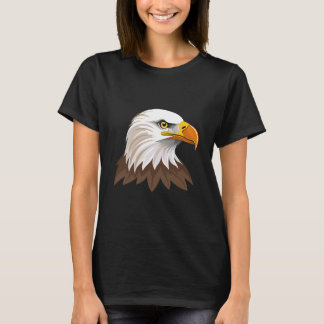 Bald eagle head t shirt