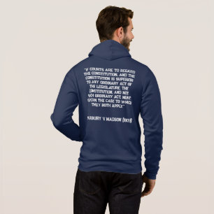 Bald Eagle Konstitutionscitat Marbury v Madison T Shirt