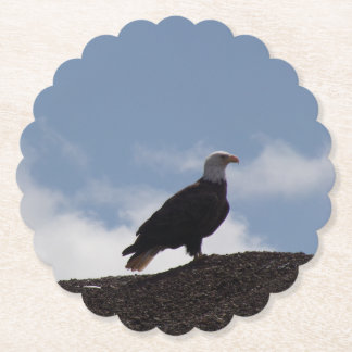 Bald Eagle Paper Coasters Underlägg Papper