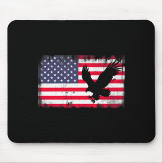 Bald Eagle Usa Flag Patriotic Fourth Of July Dom Musmatta