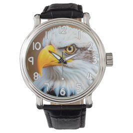 Bald Eagle Wall Clock – American Eagle Wildlife Na Armbandsur