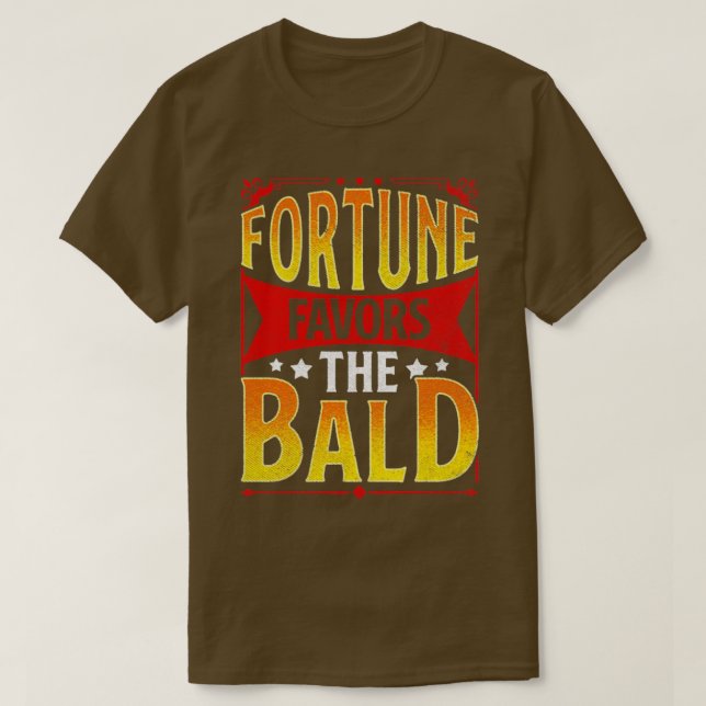 Bald Guy Balness är en futtig vän till Bald T Shirt (Design framsida)