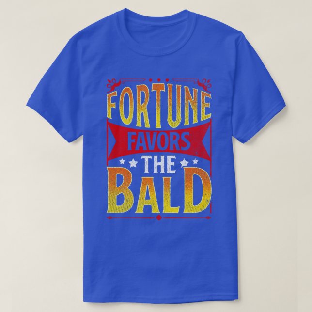 Bald Guy Balness är en futtig vän till Bald T Shirt (Design framsida)