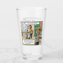Bald Head Island Lund Lung Drinking Glass