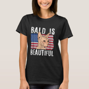 Bald is Beautiful 4:e juli självständighetsdag Bal T Shirt