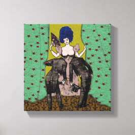 Bald Manar ~ 10 x 10,75 tjockt arbetsyta Canvastryck