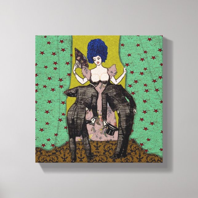 Bald Manar ~ 10 x 10,75 tjockt arbetsyta Canvastryck (Framsida)