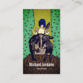 Bald Manar - Affärskortet Visitkort