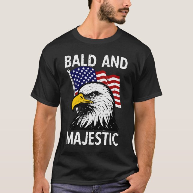 Bald och Majestic T Shirt (Framsida)