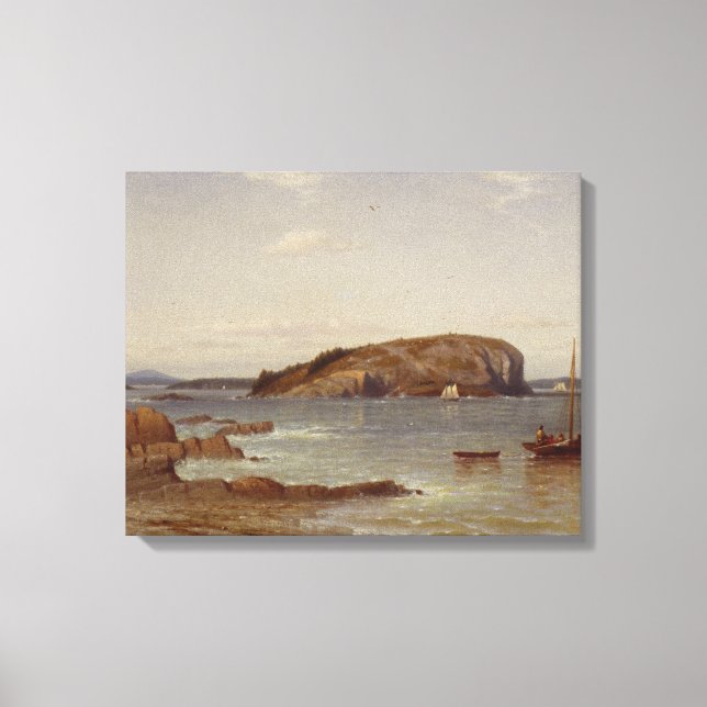 Bald Porcupine Island | 1868 2 Canvastryck (Framsida)