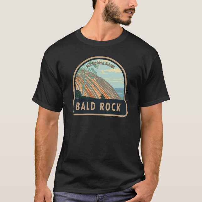 Bald Sten nationalpark Australiens Vintage T Shirt (Framsida)