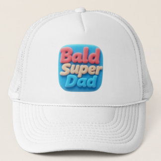 Bald Super Dad Keps