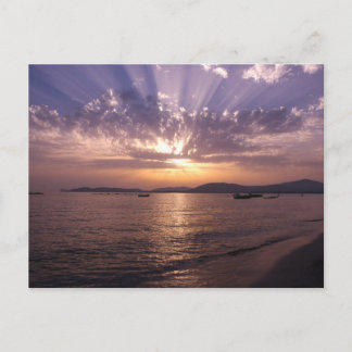 Balda Beach Sunset Vykort
