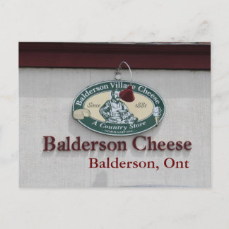 Balderson Cheese Postcard Vykort