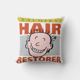Baldies Hair Restorer. Bald Man Gift Kudde