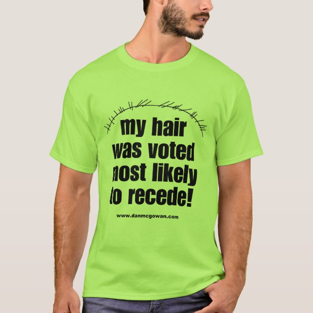 BaldnessT-tröja Tee Shirt (Framsida)