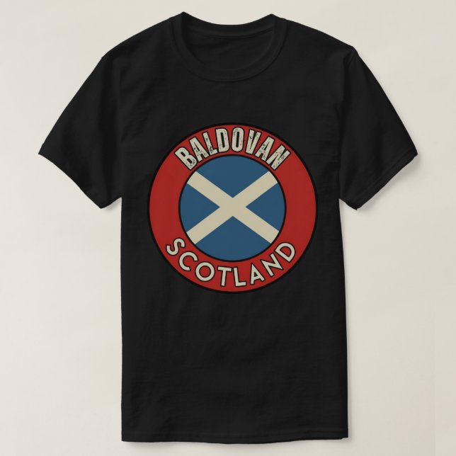 Baldovan, Skottland T Shirt (Design framsida)