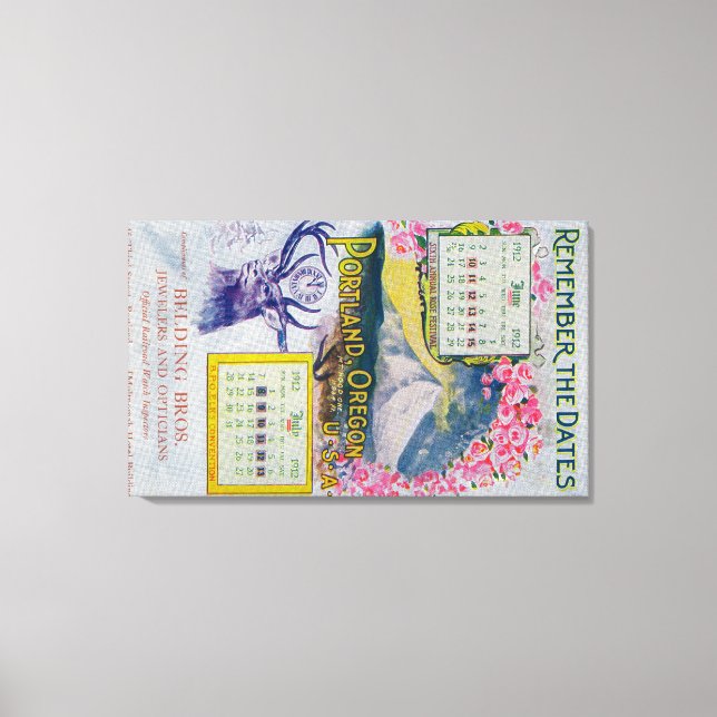 Bäldrabros. Reklam för judendom Canvastryck (Framsida)